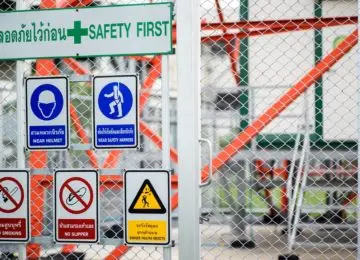 Segnaletica di sicurezza sul lavoro