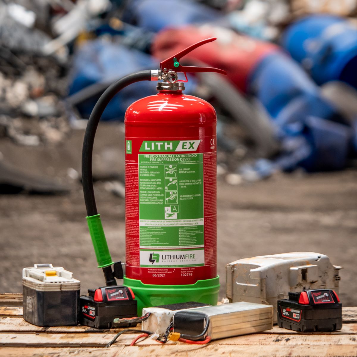 Batterie al litio come gestirle per prevenire gli incendi InSic