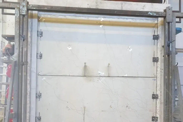 Da Amonn un nuovo contributo nel campo dei test al fuoco: sulle pareti prefabbricate in calcestruzzo