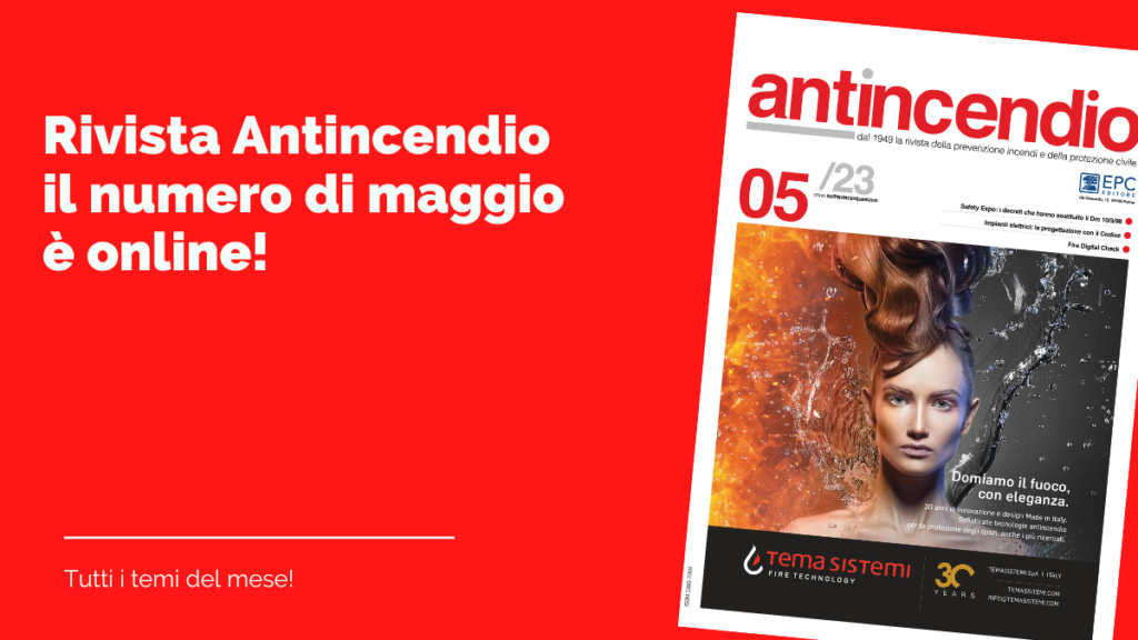 rivista Antincendio 5 2023 maggio_copertina