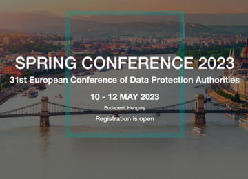 SPRING CONFERENCE 2023 31st European Conference of Data Protection Authorities