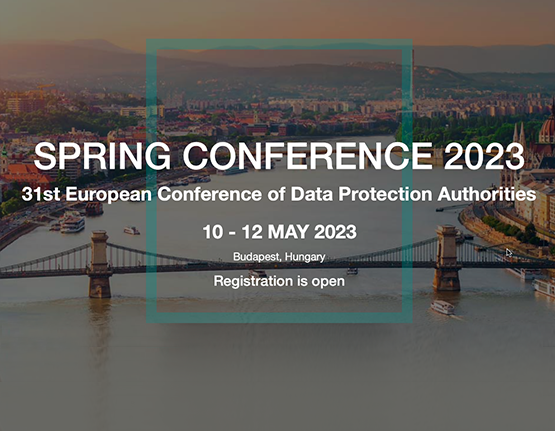 SPRING CONFERENCE 2023 31st European Conference of Data Protection Authorities