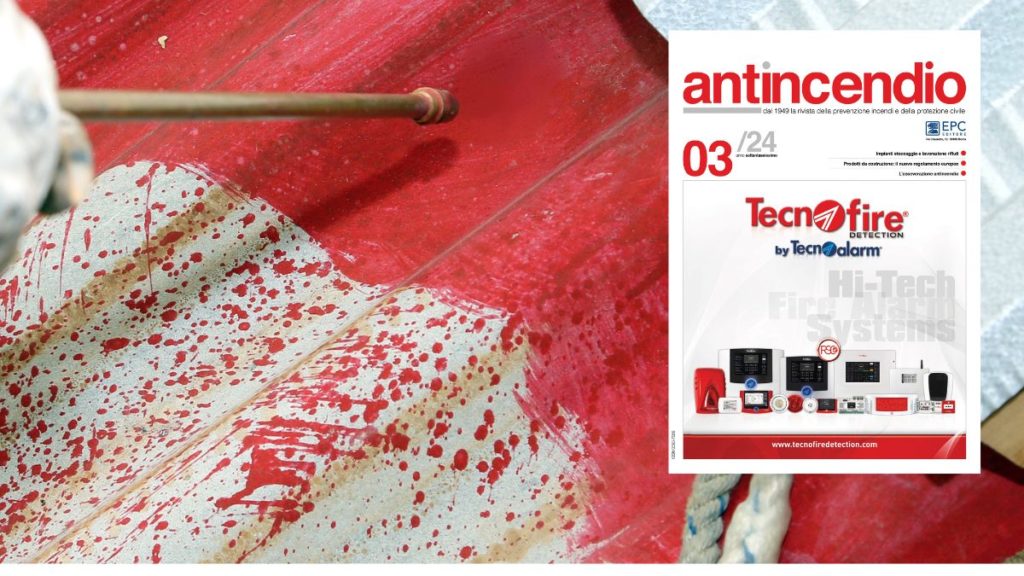 Cover rivista Antincendio 3/2024