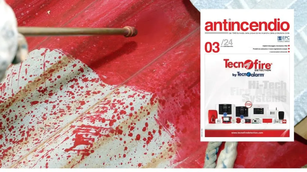 Cover rivista Antincendio 3/2024