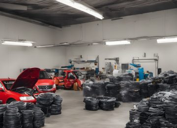 Autofficina riparazione pneumatici