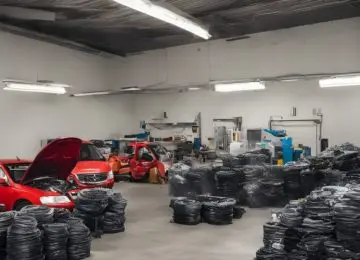 Autofficina riparazione pneumatici