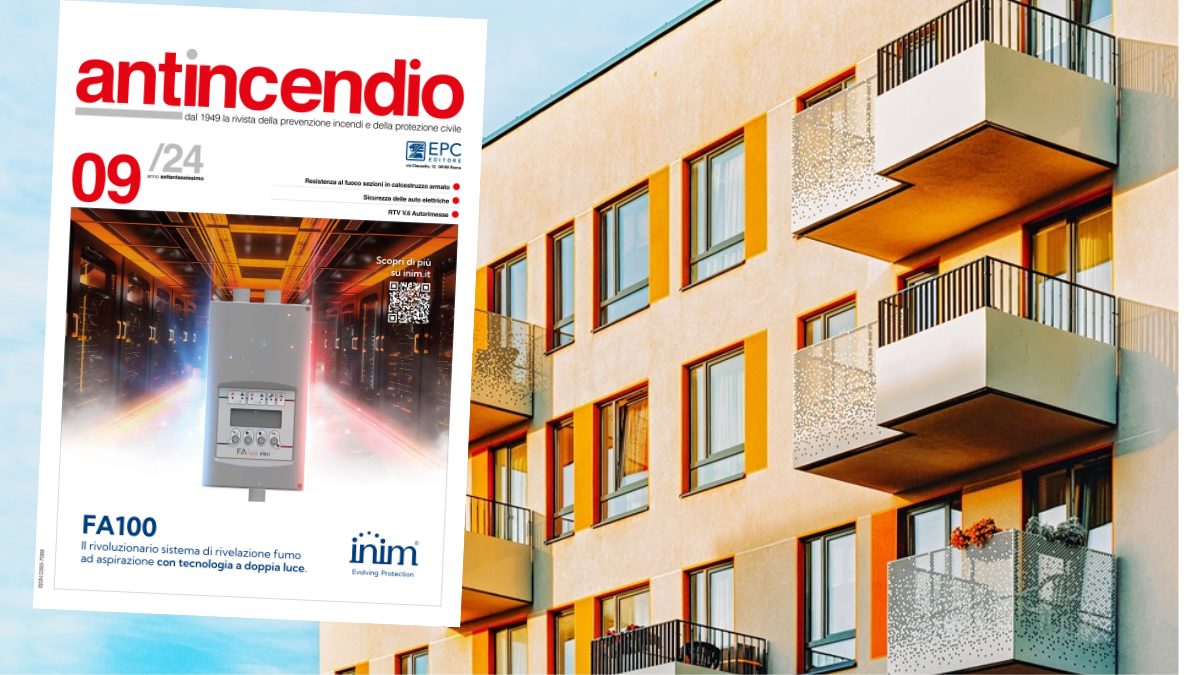 Rivista Antincendio: i temi del numero 9/2024