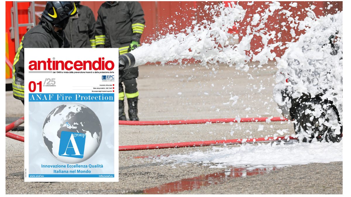 Rivista Antincendio: on line il numero di gennaio 2025