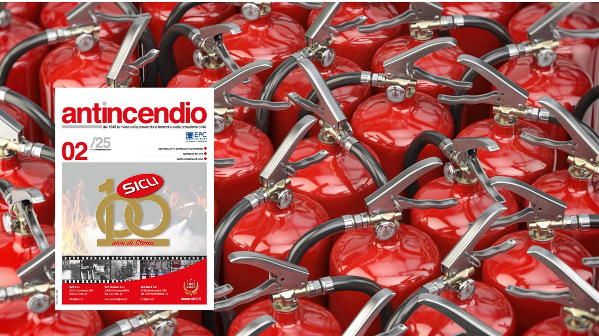 Rivista Antincendio: on line il numero di febbraio 2025