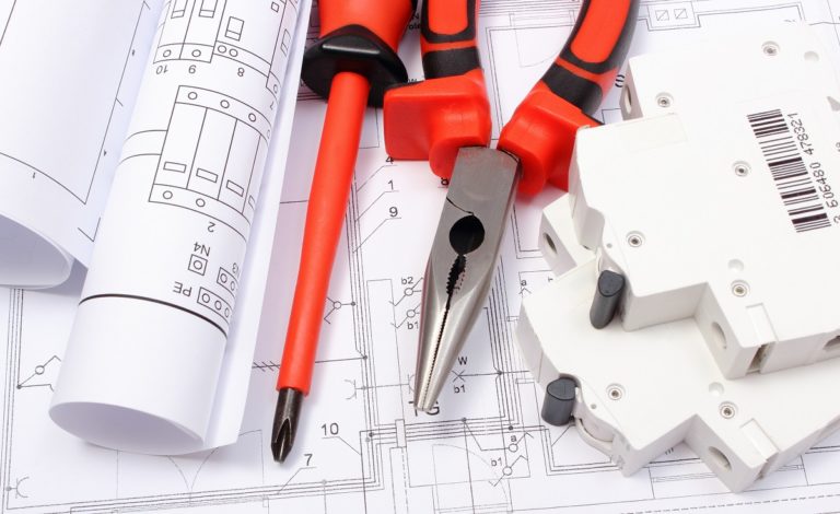 progetto impianto elettrico per scuola con indicazioni di sicurezza e normative