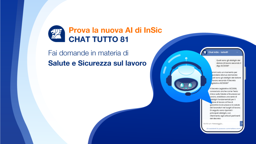 Chat InSic-tutto81, chatbot per la sicurezza sul lavoro basato sul D.Lgs. 81/2008 e Accordo Stato regioni 2025 per la formazione