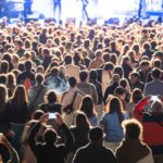folla al concerto