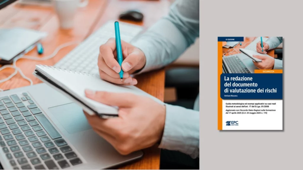 Copertina del libro "La redazione del DVR – EPC Editore, IV edizione"