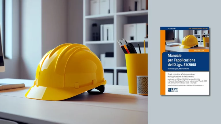 Copertina del Manuale per l’applicazione del D.Lgs. 81/08 – VII edizione, EPC Editore