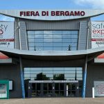 Sede della Fiera di Bergamo che ospita l'evento Safety Expo 2025 sulla prevenzione incendi.