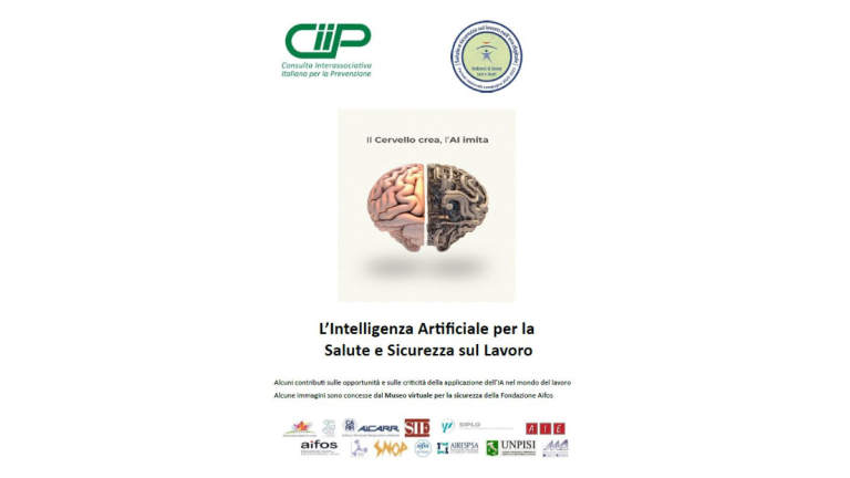 Copertina eBook CIIP sull’intelligenza artificiale e sicurezza nei luoghi di lavoro