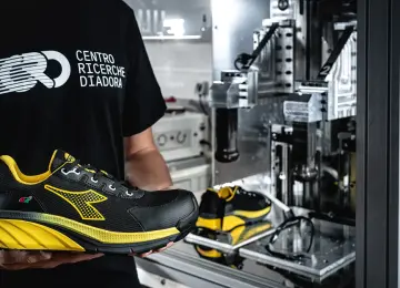 La nuova calzatura antinfortunistica Vortex di Utility Diadora porta l’energia dello sport nel lavoro