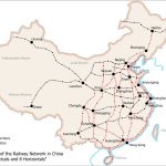 Rete della ferrovia ad alta velocità in Cina sviluppo infrastrutture