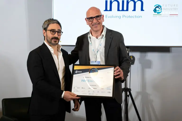 Premiazioni Inim_Emanuele Lattanzi