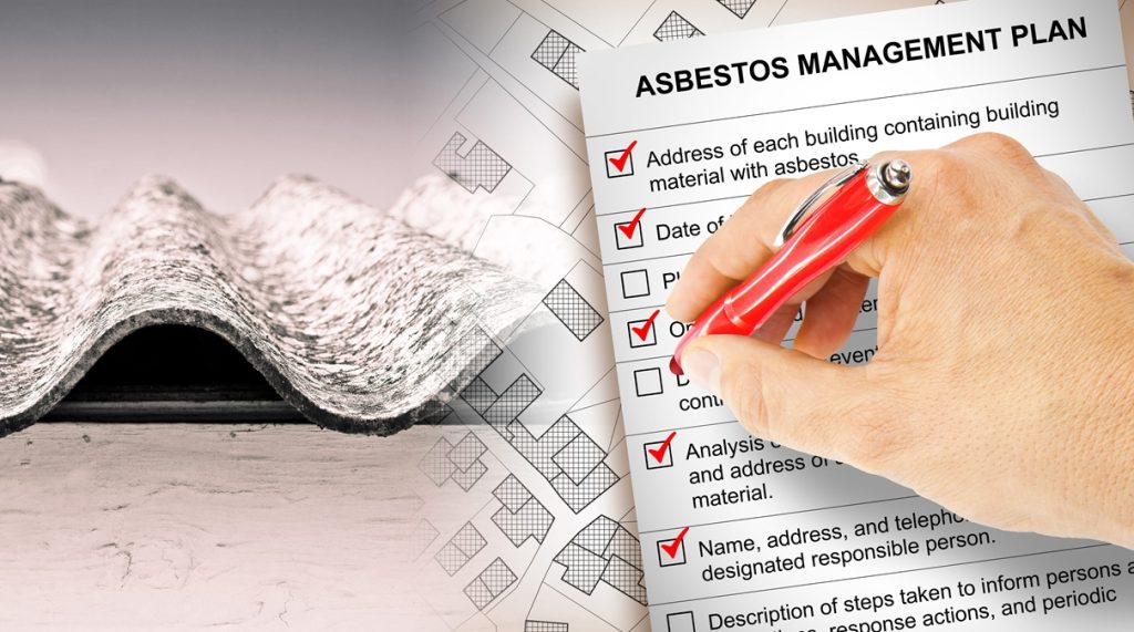 Strumenti per la gestione amianto: planimetria per la mappatura MCA (Addetto al Censimento) e check-list per il Piano di Controllo e Manutenzione (RRA)