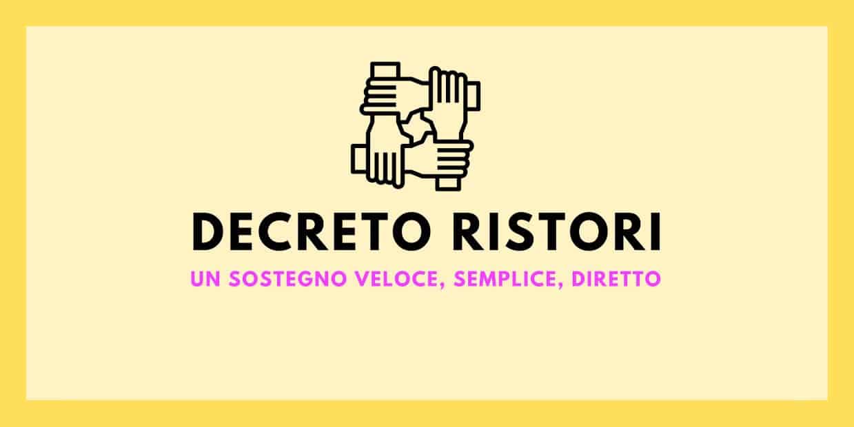 DECRETO RISTORI BIS: tutte le misure per le attività economiche e i link alle principali pagine informative